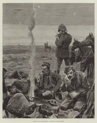 砂漠のビバーク、スーダンの戦争